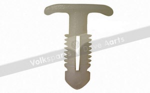 Clip voor motorkap en deurrubber